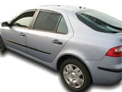 HEKO Okenski deflektorji za Renault Laguna II 4D LTB 2001-2007 4 kosa Spredaj + Zadnja stran