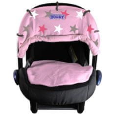 Dooky Zaslon za oblikovanje Baby Pink / Pink Stars