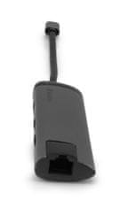 Verbatim priklopna postaja iz USB-C na 2x USB 3.0, USB-C, HDMI 4K, Gigabit Ethernet - odprta embalaža