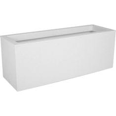 shumee EDA PLASTIQUE Balconniere Graphit Up - 25 L - 59 x 19,5 x 22,8 cm - Bel svinec