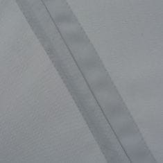 Vidaxl Zložljivo stransko platno za teraso sivo 200 cm