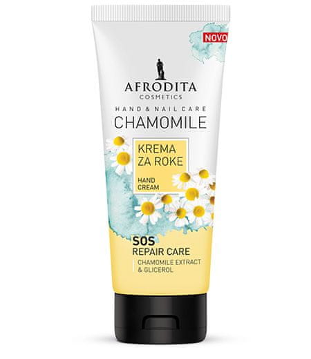 Kozmetika Afrodita Chamomile krema za roke, 100 ml