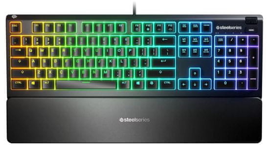 SteelSeries Apex 3 tipkovnica, RGB