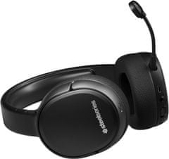 SteelSeries Arctis 1 brezžične gaming slušalke, črne