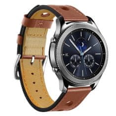 BStrap Leather Italy pašček za Samsung Gear S3, brown