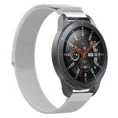 BStrap Milanese pašček za Samsung Gear S3, silver