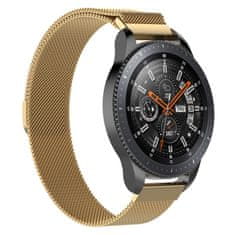 BStrap Milanese pašček za Samsung Gear S3, gold