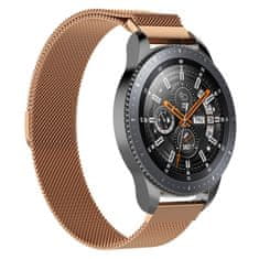 BStrap Milanese pašček za Samsung Gear S3, rose gold