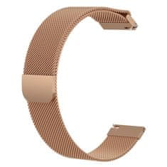 BStrap Milanese pašček za Samsung Gear S3, rose gold