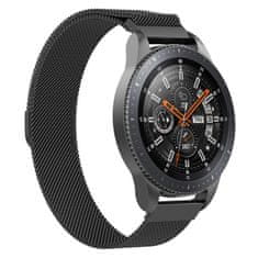 BStrap Milanese pašček za Samsung Gear S3, black