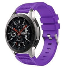 BStrap Silicone Davis pašček za Samsung Gear S3, purple