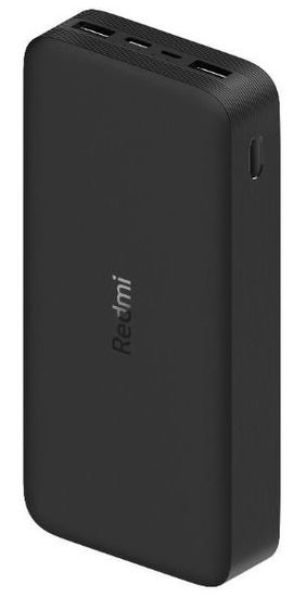 Xiaomi Mi Power Bank prenosna baterija, 20000 mAh, 18W Fast Charge, črna - odprta embalaža
