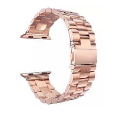 BStrap Stainless Steel Boston pašček za Apple Watch 38/40/41mm, Rose Gold