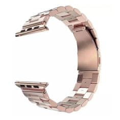 BStrap Stainless Steel Boston pašček za Apple Watch 38/40/41mm, Rose Gold