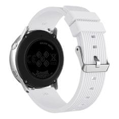 BStrap Silicone Line (Small) pašček za Samsung Galaxy Watch Active 2 40/44mm, white