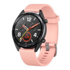 BStrap Silicone Bredon pašček za Huawei Watch GT/GT2 46mm, sand pink