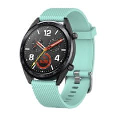 BStrap Silicone Bredon pašček za Huawei Watch GT/GT2 46mm, teal