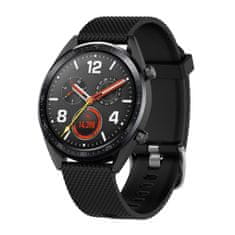 BStrap Silicone Bredon pašček za Huawei Watch GT/GT2 46mm, black