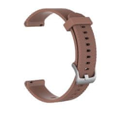 BStrap Silicone Bredon pašček za Huawei Watch GT/GT2 46mm, brown