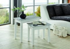 Mørtens Furniture Miza s predali Steve, 52 cm