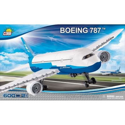 Cobi letalo Boeing 787 Dreamliner, 600 kock za sestavljanje