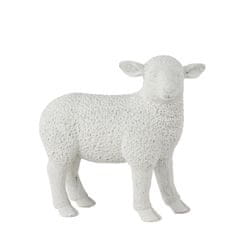 Lene Bjerre Dekorativna ovca SEMINA bela, višina 11 cm