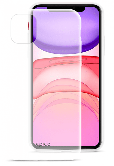 EPICO Silicone Case 2019 ovitek za iPhone 11, belo-transparenten (42410101000003)