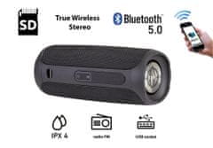 SPK130GO Bluetooth zvočnik, črn