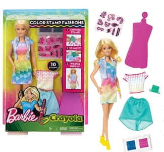 Barbie Crayola modna oblikovalka