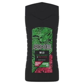  Axe gel za prhanje Wild Fresh Bergamot & Pink Pepper, 250 ml 