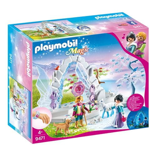 Playmobil Kristalna vrata v zimski svet a, Kristalna palača, 73 kosov