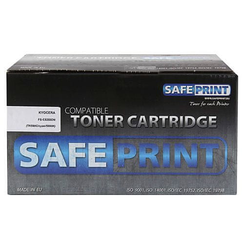 Safeprint združljiv toner Kyocera TK-590C | 1T02KVCNL0 |, združljiv toner Kyocera TK-590C | 1T02KVCNL0 | Cyan | 5000str