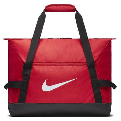 Nike NK ACDMY TEAM M DUFF, 30 | FOOTBALL / SOCCER | ODRASLI UNISEX DUFFEL GRIP DRUM UNIVERZITETNO RDEČA / ČRNA / BELA | MISC