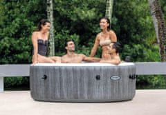 Intex 28440 Pure Spa Grey Wood Deluxe Set masažni bazen