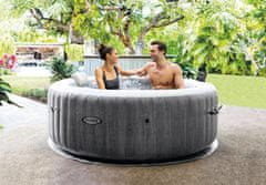 Intex 28440 Pure Spa Grey Wood Deluxe Set masažni bazen