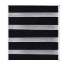 Vidaxl Črtasti Zebra Rolo / Senčilo velikost 40 x 100 cm Črna barva