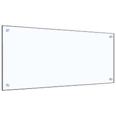 Vidaxl Kuhinjska zaščitna obloga prozorna 90x40 cm kaljeno steklo