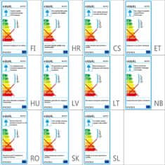 Vidaxl LED Vgradne Svetilke za Stopnišče 6 kosov 44x111x56 mm