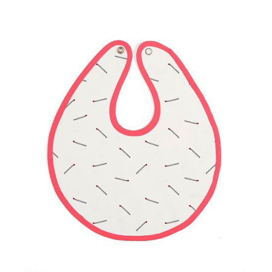 Baby Bites Bib Coral