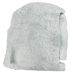 Vidaxl Umeten kamen z vtičnico in daljinskim vpravljalnikom za vrt