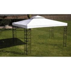 Vidaxl Paviljon bele barve 3x4 m