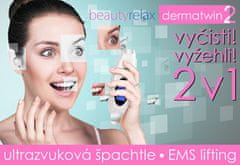 BeautyRelax Kozmetični pripomoček za globinsko čiščenje in pomlajevanje kože Derma twin BR-1170