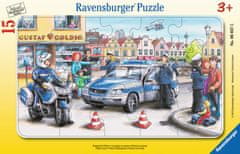 Ravensburger Puzzle Policija 15 kosov