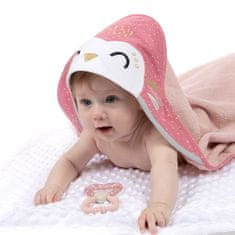 Canpol babies mehka brisača s kapuco, 100x100 cm, sova