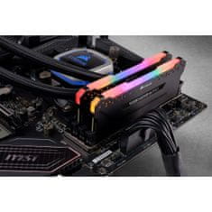 Corsair Vengeance RGB PRO pomnilnik (RAM), 16GB (2 x 8GB), DDR4, 3600MHz, CL18, 1.2V/1.35V (CMW16GX4M2Z3600C18)