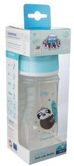 Canpol babies Toys steklenička s širokim grlom, 240 ml, modra