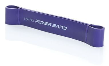 Gymstick močna elastična mini zanka Strong, vijolična