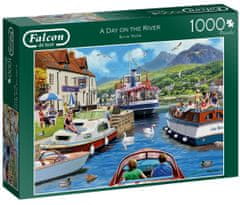 Jumbo FALCON Puzzle Dan ob reki 1000 kosov