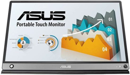 ASUS ZenScreen Touch MB16AMT prenosni monitor na dotik, 40,64cm (16), FHD (90LM04S0-B01170)
