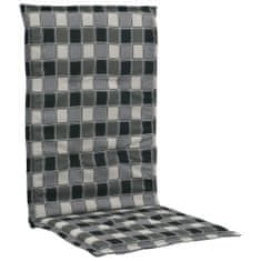 Vidaxl Potiskane blazine za vrtne stole 2 kosa večbarvne 120x50x3 cm